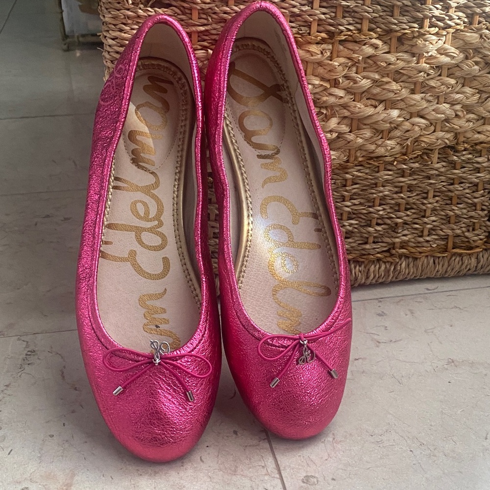 Sam Edelman Pink Ballet Flats